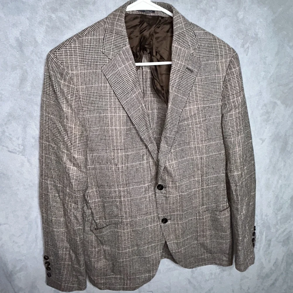 Lardini Tessuto Esclusivo unstructured Wool Linen Silk Blazer Size 42r (52 EU)